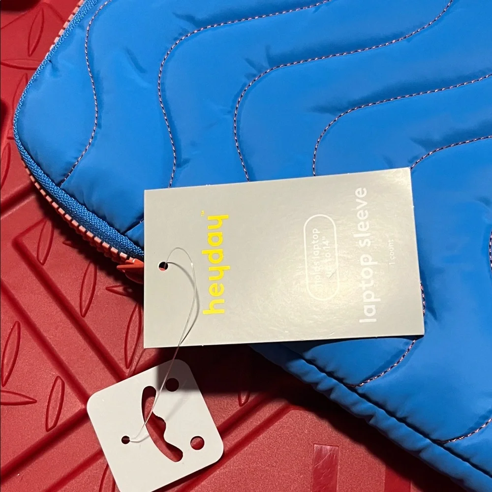 heyday Light Blue Quilted Tablet Sleeve